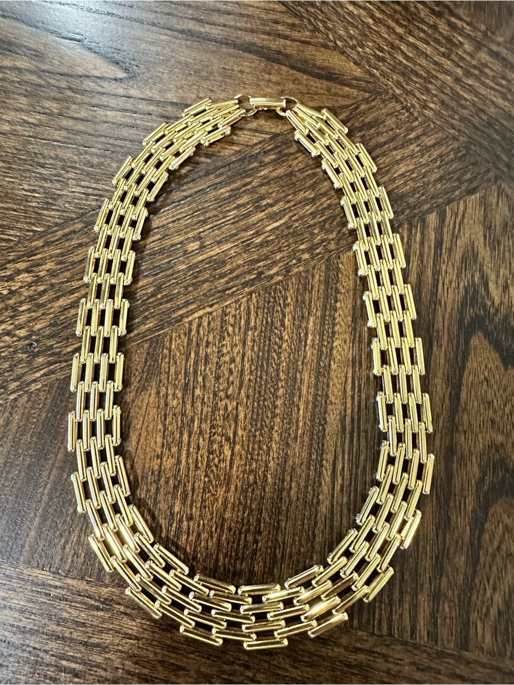 Gold Panther Link Chain